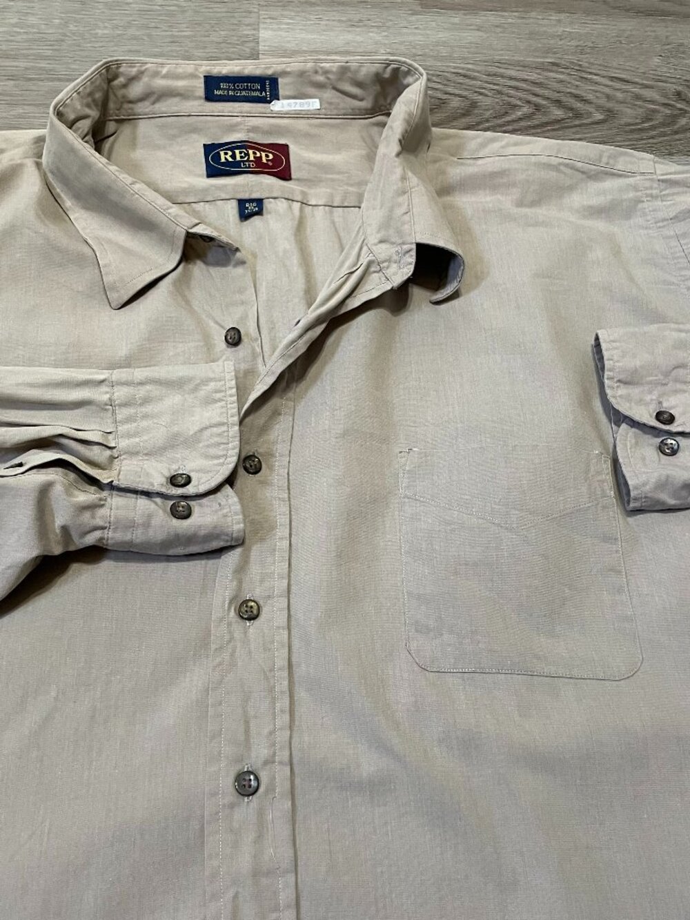 Big Size 22 Work Shirt